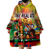 The Real G's Wearable Blanket Hoodie Civil Rights Leaders - Wonder Print Shop