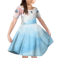 Skull Girl Family Matching Mermaid Dress and Hawaiian Shirt Never Fck Given - Wonder Print Shop