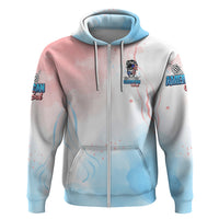 Skull Girl Hoodie Never Fck Given - Wonder Print Shop