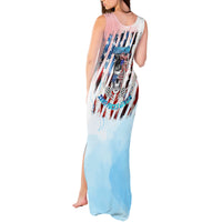 Skull Girl Tank Maxi Dress Never Fck Given - Wonder Print Shop