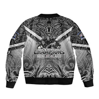 New Zealand Bomber Jacket Rugby Aotearoa Champions - Wonder Print Shop