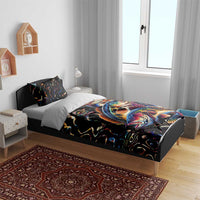 Peacock Bass Fishing Bedding Set Waves Art