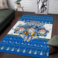 Happy Chrismukkah Area Rug Gnome Funny Hanukkah Christmas Mashup - Wonder Print Shop
