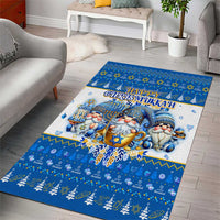Happy Chrismukkah Area Rug Gnome Funny Hanukkah Christmas Mashup - Wonder Print Shop
