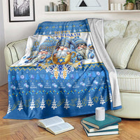 Happy Chrismukkah Blanket Gnome Funny Hanukkah Christmas Mashup - Wonder Print Shop