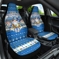 Happy Chrismukkah Car Seat Cover Gnome Funny Hanukkah Christmas Mashup - Wonder Print Shop