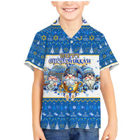 Happy Chrismukkah Family Matching Mermaid Dress and Hawaiian Shirt Gnome Funny Hanukkah Christmas Mashup - Wonder Print Shop