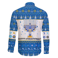 Happy Chrismukkah Family Matching Off Shoulder Maxi Dress and Hawaiian Shirt Gnome Funny Hanukkah Christmas Mashup - Wonder Print Shop