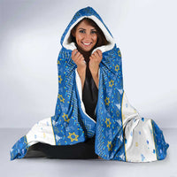 Happy Chrismukkah Hooded Blanket Gnome Funny Hanukkah Christmas Mashup - Wonder Print Shop