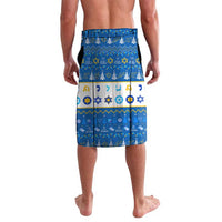 Happy Chrismukkah Lavalava Gnome Funny Hanukkah Christmas Mashup - Wonder Print Shop