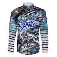 Striped Bass Fishing Family Matching Mermaid Dress and Hawaiian Shirt Bold Ocean Angler Design - Wonder Print Shop
