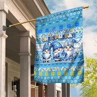 Merry Chrismukkah Garden Flag Jewish Christmas Gnomes and Menorahs - Wonder Print Shop