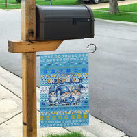 Merry Chrismukkah Garden Flag Jewish Christmas Gnomes and Menorahs - Wonder Print Shop