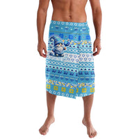 Merry Chrismukkah Lavalava Jewish Christmas Gnomes and Menorahs - Wonder Print Shop