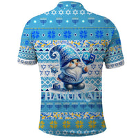 Merry Chrismukkah Polo Shirt Jewish Christmas Gnomes and Menorahs - Wonder Print Shop