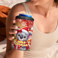 Koality Christmas 4 in 1 Can Cooler Tumbler Cute Aussie Koala Holiday - Wonder Print Shop