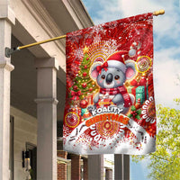 Koality Christmas Garden Flag Cute Aussie Koala Holiday - Wonder Print Shop