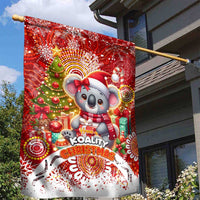 Koality Christmas Garden Flag Cute Aussie Koala Holiday - Wonder Print Shop