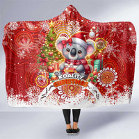 Koality Christmas Hooded Blanket Cute Aussie Koala Holiday - Wonder Print Shop