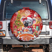 Koality Christmas Spare Tire Cover Cute Aussie Koala Holiday - Wonder Print Shop