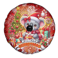 Koality Christmas Spare Tire Cover Cute Aussie Koala Holiday - Wonder Print Shop