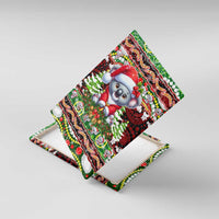 Koala Christmas Canvas Wall Art Australia Aboriginal Cute Santa Koalas - Wonder Print Shop