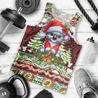 Koala Christmas Men Tank Top Australia Aboriginal Cute Santa Koalas - Wonder Print Shop