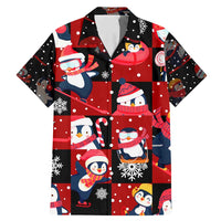 Penguin Winter Sports Christmas Family Matching Mermaid Dress and Hawaiian Shirt Cute Holiday Ski Snow Fun - Wonder Print Shop