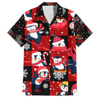 Penguin Winter Sports Christmas Family Matching Tank Maxi Dress and Hawaiian Shirt Cute Holiday Ski Snow Fun - Wonder Print Shop