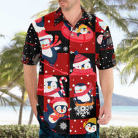 Penguin Winter Sports Christmas Hawaiian Shirt Cute Holiday Ski Snow Fun - Wonder Print Shop