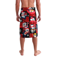 Penguin Winter Sports Christmas Lavalava Cute Holiday Ski Snow Fun - Wonder Print Shop