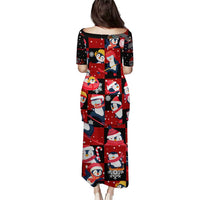 Penguin Winter Sports Christmas Puletasi Cute Holiday Ski Snow Fun - Wonder Print Shop