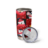 Penguin Winter Sports Christmas Tumbler Cup Cute Holiday Ski Snow Fun - Wonder Print Shop