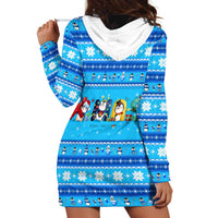 Funny Grumpy Penguin Christmas Hoodie Dress All I Want for Christmas Is You To Leave Me Alone - Wonder Print Shop