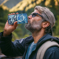 Striper Fishing 4 in 1 Can Cooler Tumbler Striped Bass Angler - Wonder Print Shop