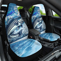 Striper Fishing Car Seat Cover Striped Bass Angler - Wonder Print Shop