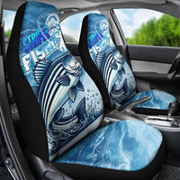 Striper Fishing Car Seat Cover Striped Bass Angler - Wonder Print Shop