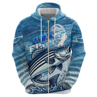 Striper Fishing Hoodie Striped Bass Angler - Wonder Print Shop