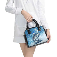Striper Fishing Shoulder Handbag Striped Bass Angler - Wonder Print Shop