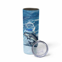 Striper Fishing Skinny Tumbler Striped Bass Angler - Wonder Print Shop