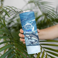 Striper Fishing Skinny Tumbler Striped Bass Angler - Wonder Print Shop