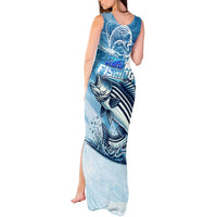 Striper Fishing Tank Maxi Dress Striped Bass Angler - Wonder Print Shop