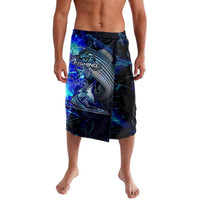 Blue Lightning Striped Bass Lavalava Power Surge Fishing Hook Electric Print - Wonder Print Shop