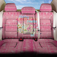 Merry Christmas Canada Back Car Seat Cover Xmas Travel Map - Wonder Print Shop