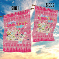 Merry Christmas Canada Garden Flag Xmas Travel Map - Wonder Print Shop