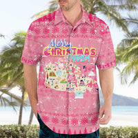 Merry Christmas Canada Hawaiian Shirt Xmas Travel Map - Wonder Print Shop
