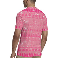 Merry Christmas Canada Rugby Jersey Xmas Travel Map - Wonder Print Shop