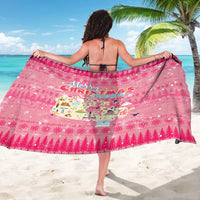 Merry Christmas Canada Sarong Xmas Travel Map - Wonder Print Shop