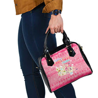 Merry Christmas Canada Shoulder Handbag Xmas Travel Map - Wonder Print Shop