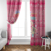 Merry Christmas Canada Window Curtain Xmas Travel Map - Wonder Print Shop